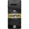 NFL Denver Broncos Super Bowl 50 Champions Black Galaxy S10 Skin