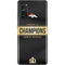NFL Denver Broncos Super Bowl 50 Champions Black Galaxy S20 Fan Edition Skin