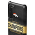 NFL Denver Broncos Super Bowl 50 Champions Black Galaxy S20 Lite Case