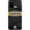 NFL Denver Broncos Super Bowl 50 Champions Black Galaxy S20 Plus Pro Case