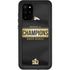 NFL Denver Broncos Super Bowl 50 Champions Black Galaxy S20 Plus Waterproof Case