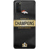 NFL Denver Broncos Super Bowl 50 Champions Black Galaxy S20 Skin