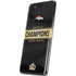 NFL Denver Broncos Super Bowl 50 Champions Black Galaxy S20 Skin