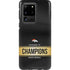 NFL Denver Broncos Super Bowl 50 Champions Black Galaxy S20 Ultra 5G Pro Case