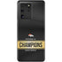 NFL Denver Broncos Super Bowl 50 Champions Black Galaxy S20 Ultra 5G Skin