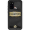 NFL Denver Broncos Super Bowl 50 Champions Black Galaxy S20 Waterproof Case