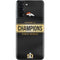 NFL Denver Broncos Super Bowl 50 Champions Black Galaxy S21 5G Skin