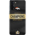 NFL Denver Broncos Super Bowl 50 Champions Black Galaxy S21 5G Skin