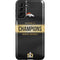 NFL Denver Broncos Super Bowl 50 Champions Black Galaxy S21 FE Pro Case