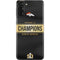 NFL Denver Broncos Super Bowl 50 Champions Black Galaxy S21 Plus 5G Skin