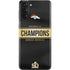 NFL Denver Broncos Super Bowl 50 Champions Black Galaxy S21 Plus 5G Skin