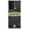 NFL Denver Broncos Super Bowl 50 Champions Black Galaxy S21 Ultra 5G Clear Case