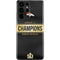 NFL Denver Broncos Super Bowl 50 Champions Black Galaxy S21 Ultra 5G Skin