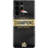 NFL Denver Broncos Super Bowl 50 Champions Black Galaxy S21 Ultra 5G Skin