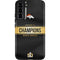 NFL Denver Broncos Super Bowl 50 Champions Black Galaxy S22 Plus Pro Case