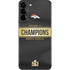 NFL Denver Broncos Super Bowl 50 Champions Black Galaxy S22 Plus Skin