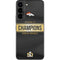 NFL Denver Broncos Super Bowl 50 Champions Black Galaxy S22 Skin