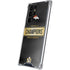 NFL Denver Broncos Super Bowl 50 Champions Black Galaxy S22 Ultra Clear Case