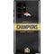 NFL Denver Broncos Super Bowl 50 Champions Black Galaxy S22 Ultra Pro Case
