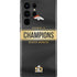NFL Denver Broncos Super Bowl 50 Champions Black Galaxy S22 Ultra Skin