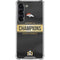 NFL Denver Broncos Super Bowl 50 Champions Black Galaxy S23 Clear Case