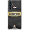 NFL Denver Broncos Super Bowl 50 Champions Black Galaxy S23 FE Clear Case