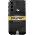 NFL Denver Broncos Super Bowl 50 Champions Black Galaxy S23 Plus Pro Case