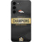 NFL Denver Broncos Super Bowl 50 Champions Black Galaxy S23 Plus Skin