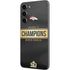 NFL Denver Broncos Super Bowl 50 Champions Black Galaxy S23 Plus Skin