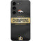 NFL Denver Broncos Super Bowl 50 Champions Black Galaxy S23 Skin