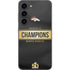 NFL Denver Broncos Super Bowl 50 Champions Black Galaxy S23 Skin