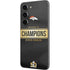 NFL Denver Broncos Super Bowl 50 Champions Black Galaxy S23 Skin