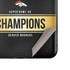 NFL Denver Broncos Super Bowl 50 Champions Black Galaxy Z Flip Skin