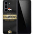 NFL Denver Broncos Super Bowl 50 Champions Black Galaxy Z Fold5 5G Skin