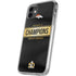 NFL Denver Broncos Super Bowl 50 Champions Black iPhone 11 Clear Case