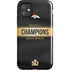 NFL Denver Broncos Super Bowl 50 Champions Black iPhone 11 Impact Case