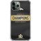 NFL Denver Broncos Super Bowl 50 Champions Black iPhone 11 Pro Max Clear Case