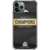NFL Denver Broncos Super Bowl 50 Champions Black iPhone 11 Pro Max Clear Case