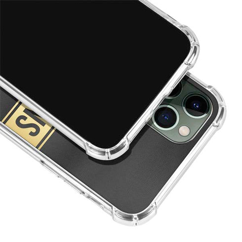 NFL Denver Broncos Super Bowl 50 Champions Black iPhone 11 Pro Max Clear Case