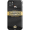 NFL Denver Broncos Super Bowl 50 Champions Black iPhone 11 Pro Max Impact Case
