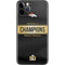 NFL Denver Broncos Super Bowl 50 Champions Black iPhone 11 Pro Skin
