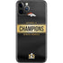 NFL Denver Broncos Super Bowl 50 Champions Black iPhone 11 Pro Skin