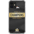 NFL Denver Broncos Super Bowl 50 Champions Black iPhone 12 Clear Case