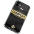 NFL Denver Broncos Super Bowl 50 Champions Black iPhone 12 Clear Case