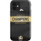 NFL Denver Broncos Super Bowl 50 Champions Black iPhone 12 Impact Case