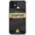 NFL Denver Broncos Super Bowl 50 Champions Black iPhone 12 Mini Clear Case