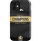NFL Denver Broncos Super Bowl 50 Champions Black iPhone 12 Mini Impact Case