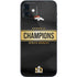 NFL Denver Broncos Super Bowl 50 Champions Black iPhone 12 Mini Skin