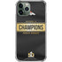 NFL Denver Broncos Super Bowl 50 Champions Black iPhone 12 Pro Max Clear Case
