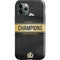 NFL Denver Broncos Super Bowl 50 Champions Black iPhone 12 Pro Max Impact Case